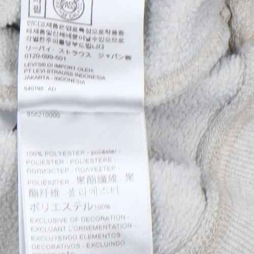 Levi's Men's Grey Relaxed Fit Crew Neck Sweatshirt Size S