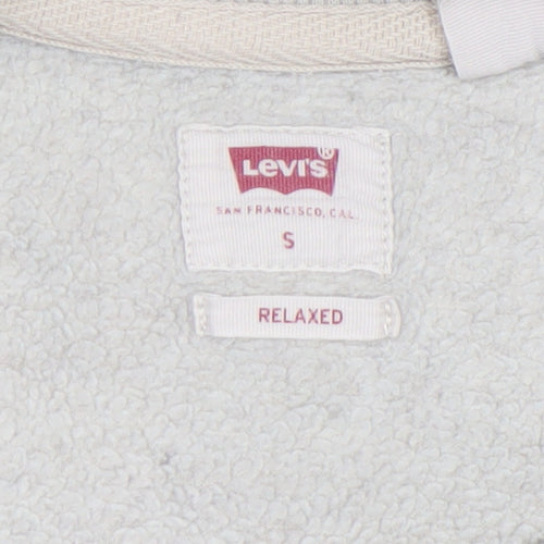 Levi's Men's Grey Relaxed Fit Crew Neck Sweatshirt Size S