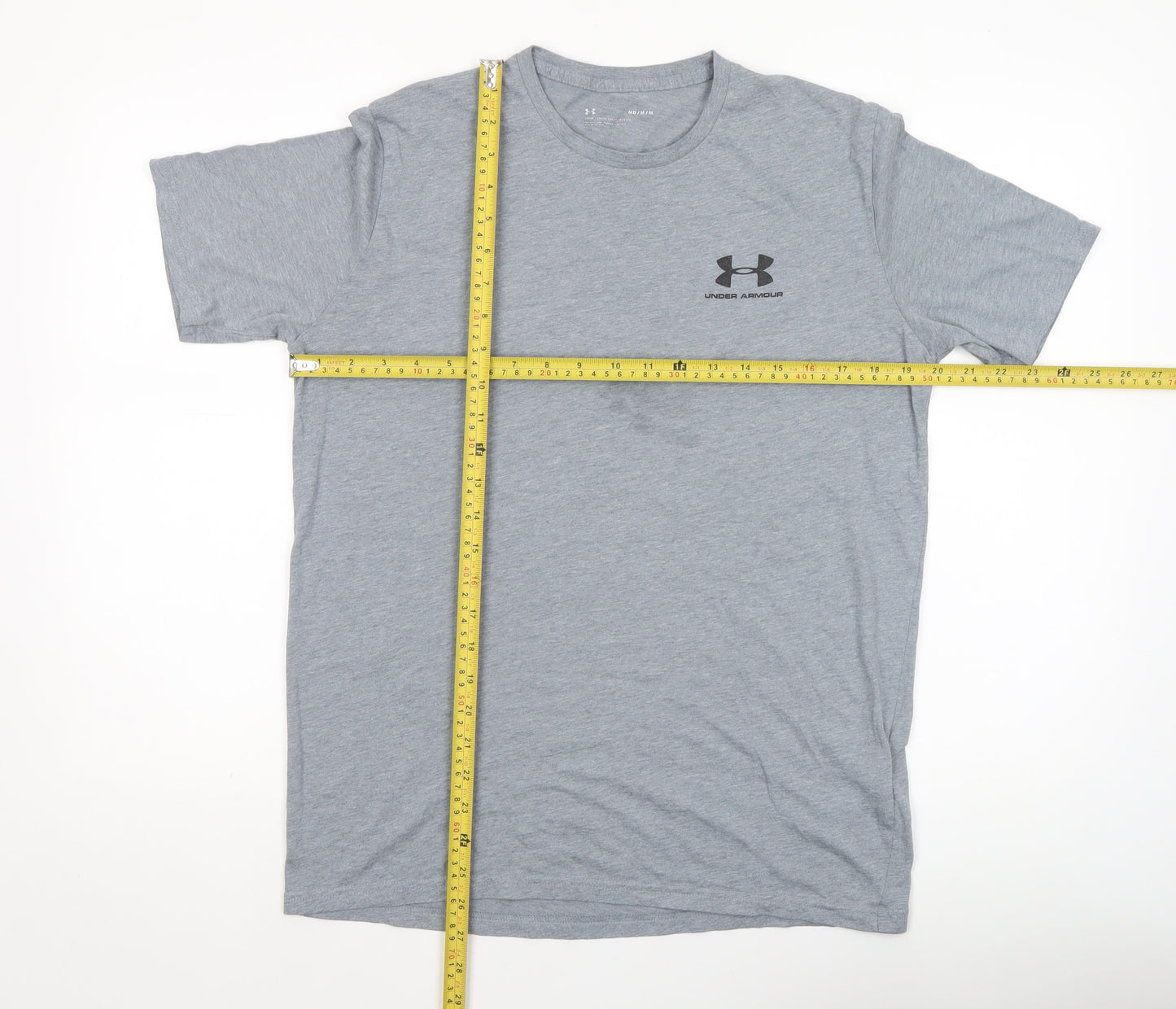 Under Armour Men's Grey Medium Loose Fit Sports T-Shirt