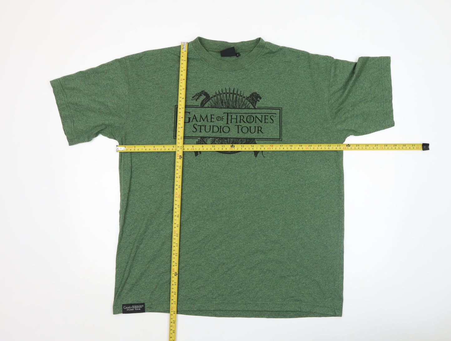 Game of Thrones Studio Tour Green Men's L Graphic T-Shirt