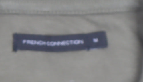 French Connection Men's Green Cotton Polo Shirt Size M