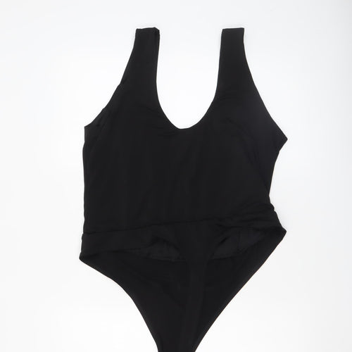 River Island Women’s Black Studded Bodysuit XL Casual Partywear