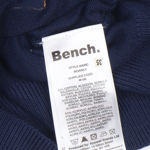 Bench Men’s Multicoloured 2XL Hooded Striped Pullover Jumper