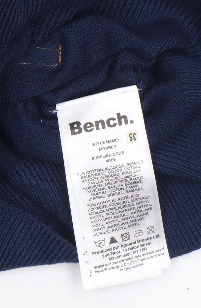 Bench Men’s Multicoloured 2XL Hooded Striped Pullover Jumper