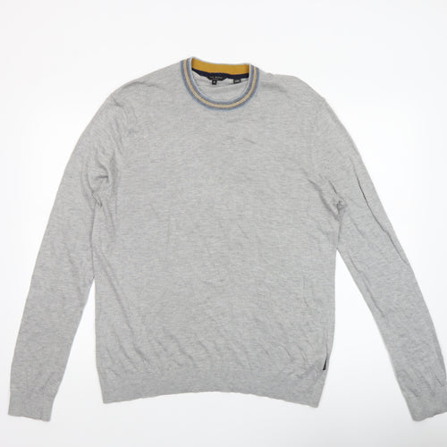Ted Baker Men's Grey XL Crew Neck Pullover Jumper