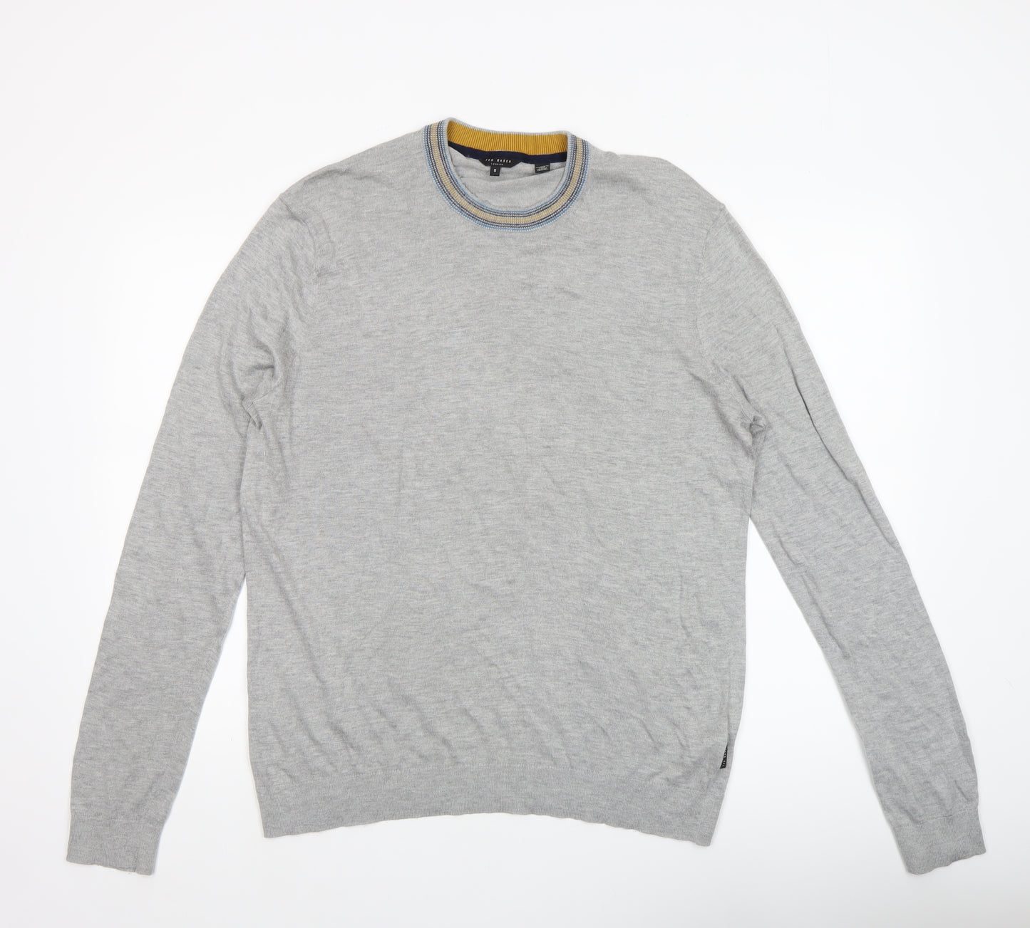 Ted Baker Men's Grey XL Crew Neck Pullover Jumper