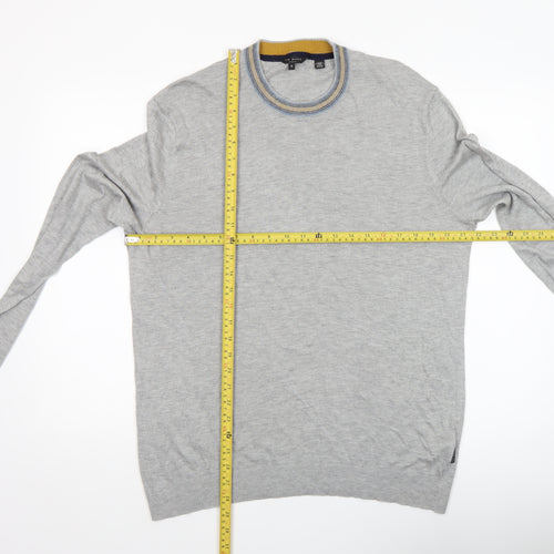 Ted Baker Men's Grey XL Crew Neck Pullover Jumper