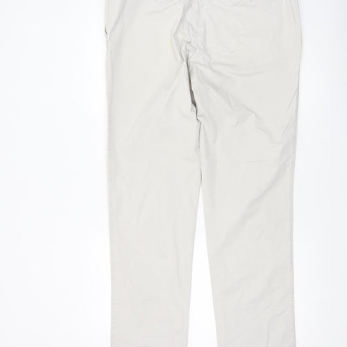 Brax Men's Beige Chino Trousers Size 38/34 Cotton Blend Casual