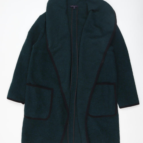 Marks and Spencer Women’s Petite Green Wool Blend Coatigan M