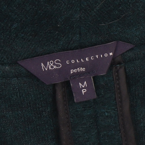 Marks and Spencer Women’s Petite Green Wool Blend Coatigan M