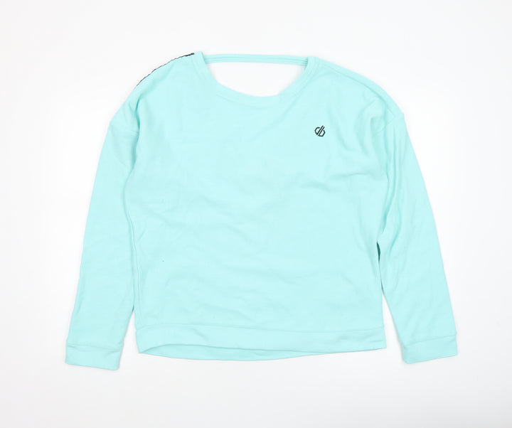 Dare 2B Women's Blue Pullover Sweatshirt Size 14 Cotton Blend