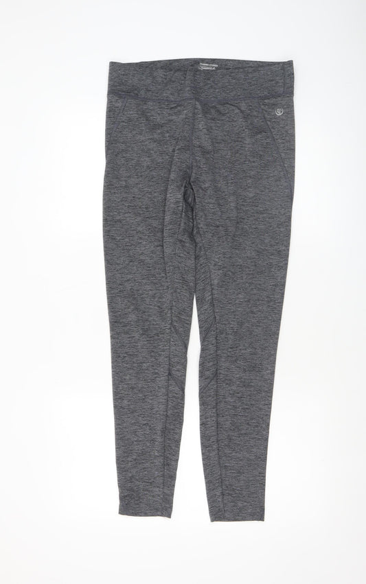 Dunnes Stores Women Grey Leggings Medium Performance Sportwear