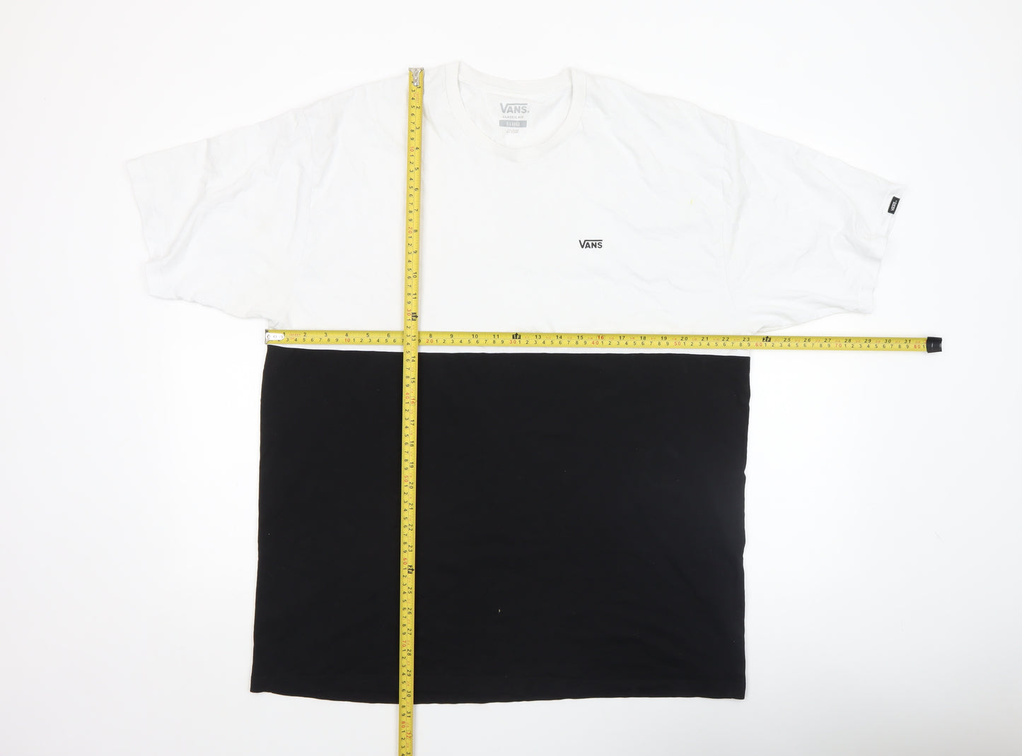 Vans Men's XL Multicoloured Colourblock Classic Fit T-Shirt