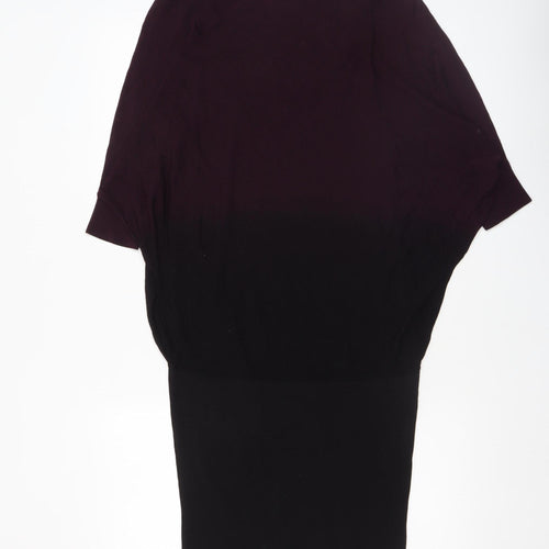 Phase Eight Women's Multicoloured Viscose Knit Pullover Jumper Size 12