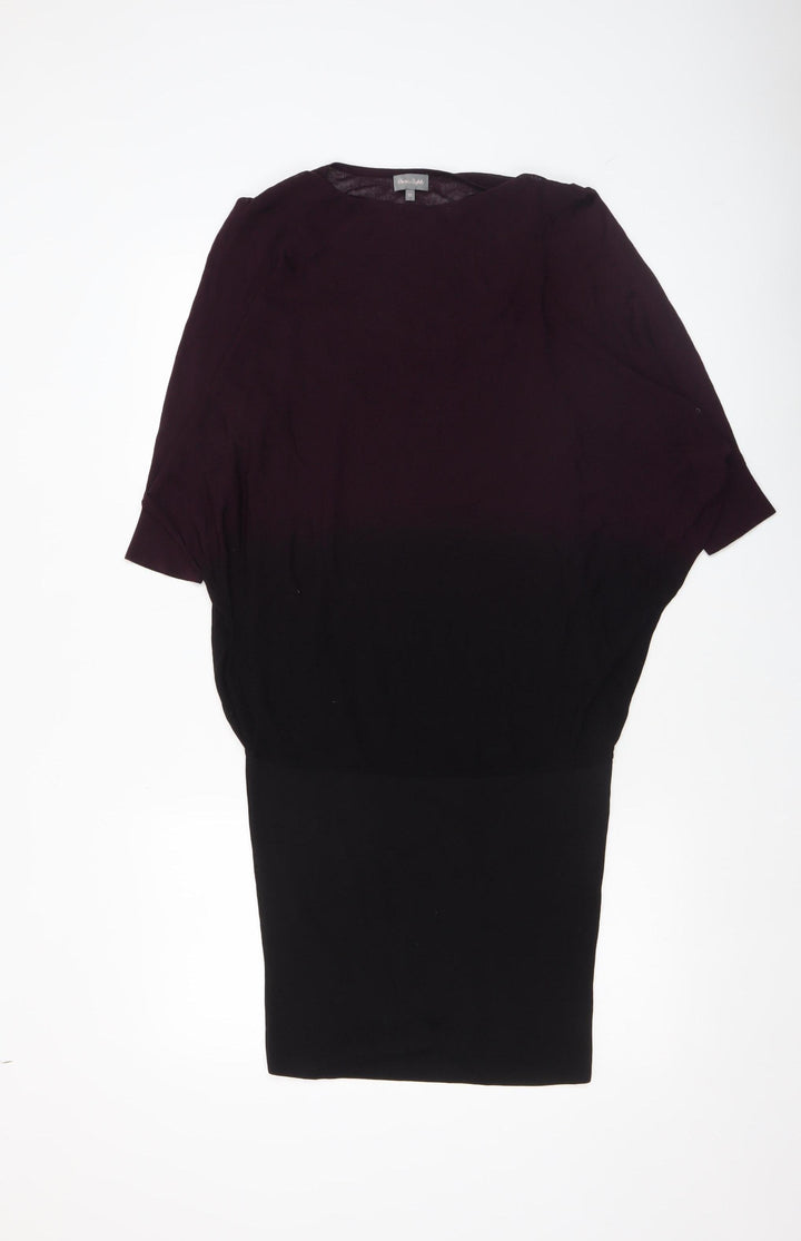 Phase Eight Women's Multicoloured Viscose Knit Pullover Jumper Size 12