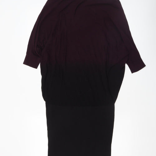 Phase Eight Women's Multicoloured Viscose Knit Pullover Jumper Size 12