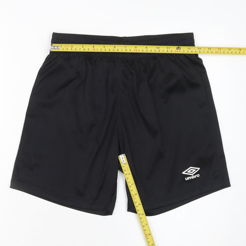 Umbro Men's Black S Athletic Football Training Shorts