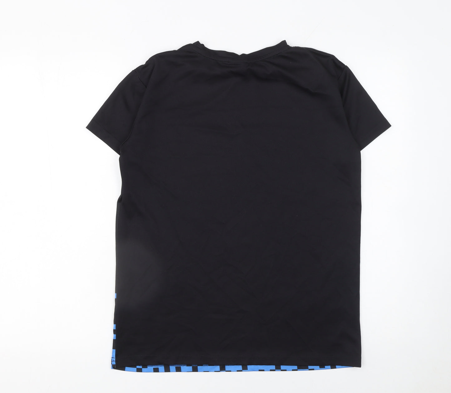 Minecraft Legends Boys Black Graphic T-Shirt 12-13 Years 158cm Short Sleeve