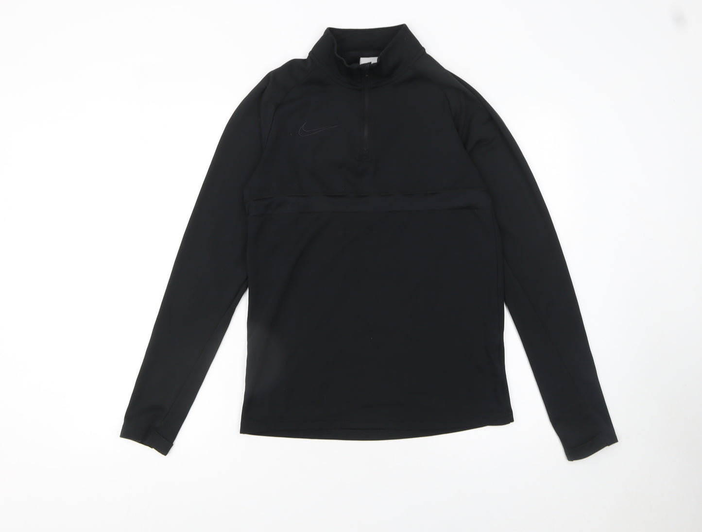 Nike Men's Black XS Dri-Fit 1/4 Zip Athletic Sweatshirt