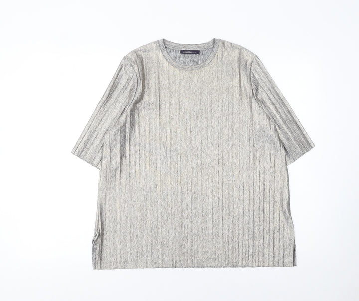 Marks and Spencer Women’s Silver Grey Tunic Top UK 10 Polyester Blend