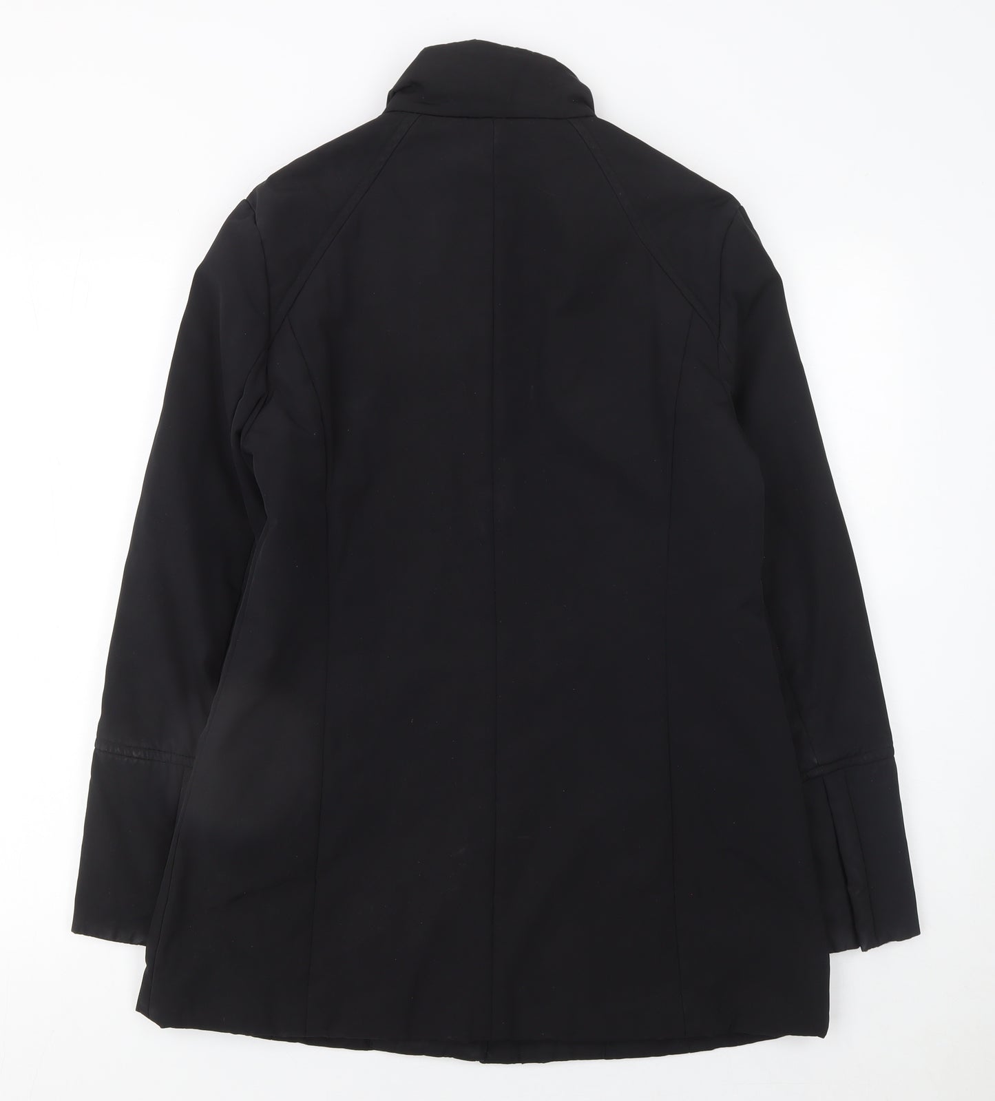 InWear Women's Black Mid-Length Padded Coat Size 10 UK