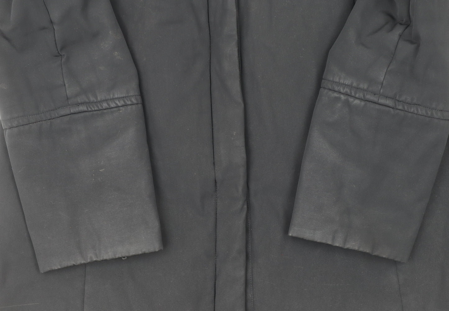 InWear Women's Black Mid-Length Padded Coat Size 10 UK