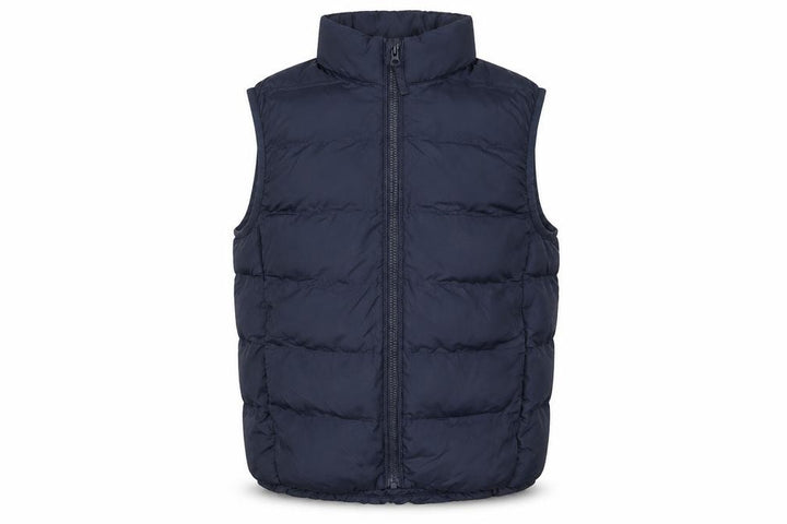 Uniqlo Boys Blue Puffer Waistcoat 7-8 Years Lightweight Quilted Gilet