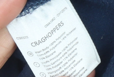 Craghoppers Men’s Blue Fleece 1/2 Zip Pullover Sweatshirt M