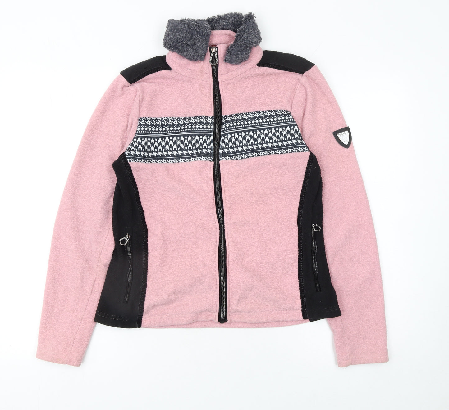 Dare 2B Women's Pink Fleece Full Zip Jacket Size 10