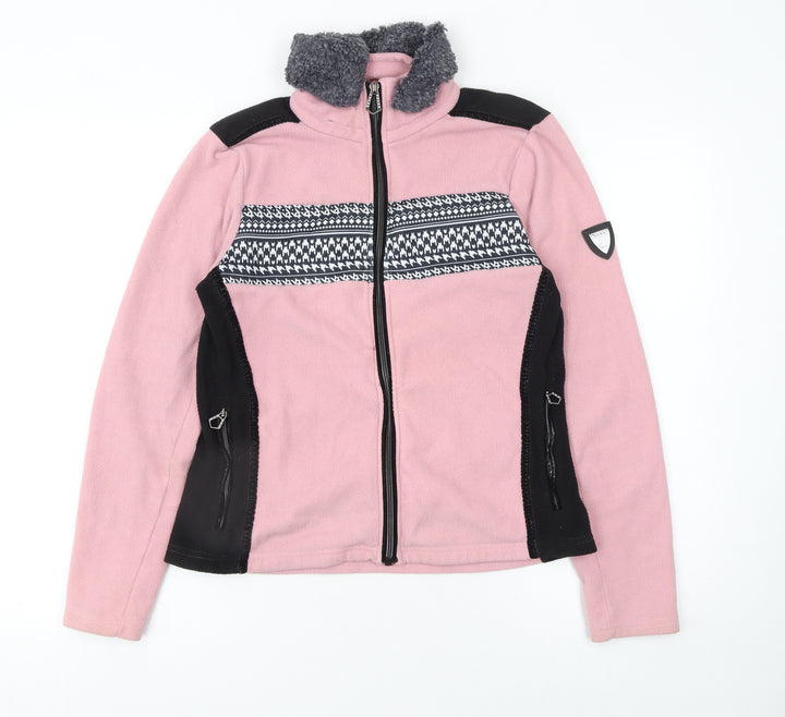 Dare 2B Women's Pink Fleece Full Zip Jacket Size 10
