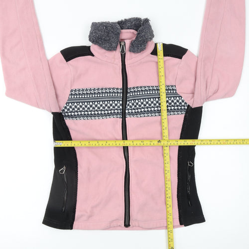 Dare 2B Women's Pink Fleece Full Zip Jacket Size 10