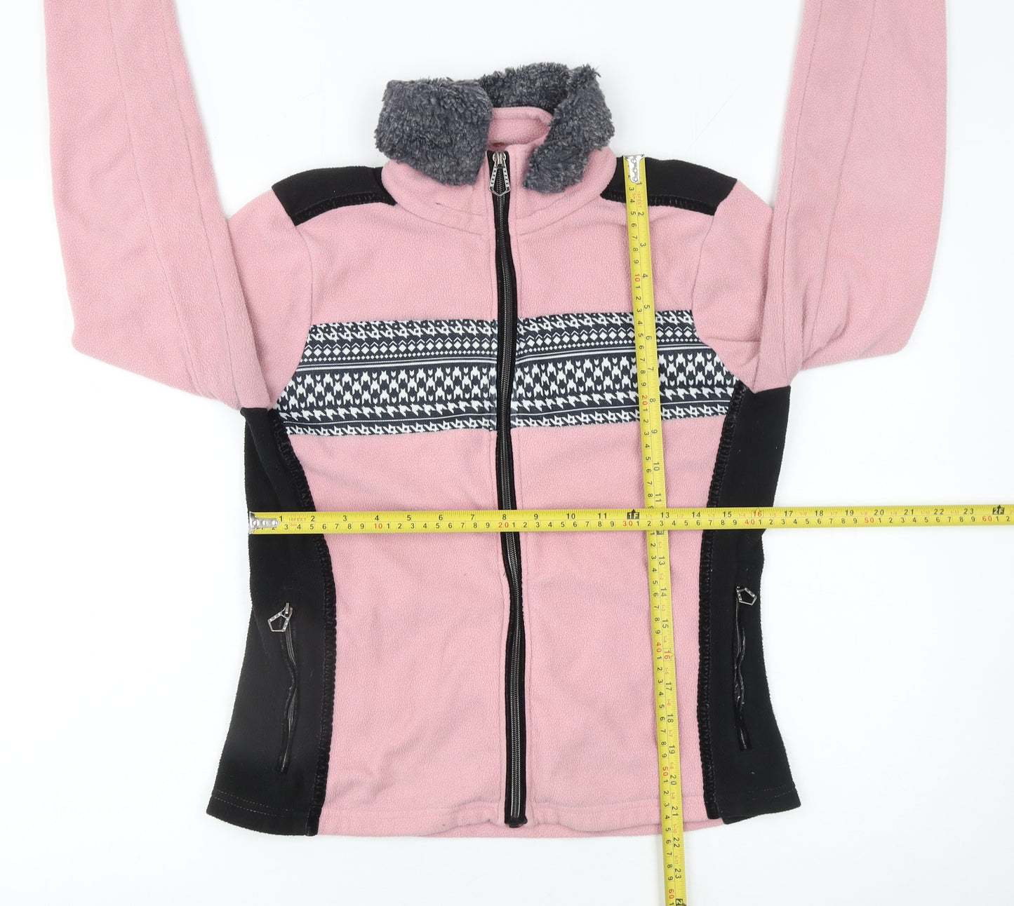 Dare 2B Women's Pink Fleece Full Zip Jacket Size 10