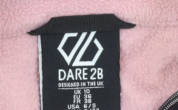 Dare 2B Women's Pink Fleece Full Zip Jacket Size 10