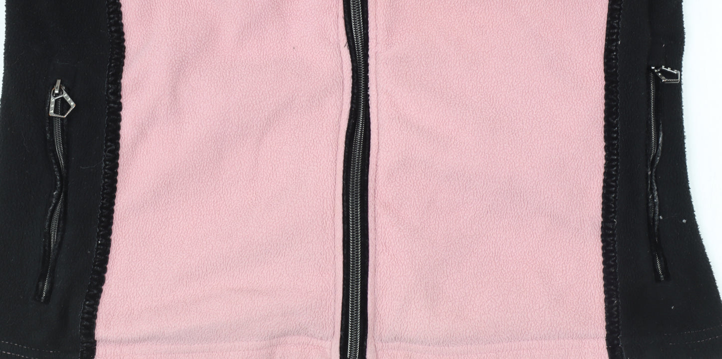 Dare 2B Women's Pink Fleece Full Zip Jacket Size 10