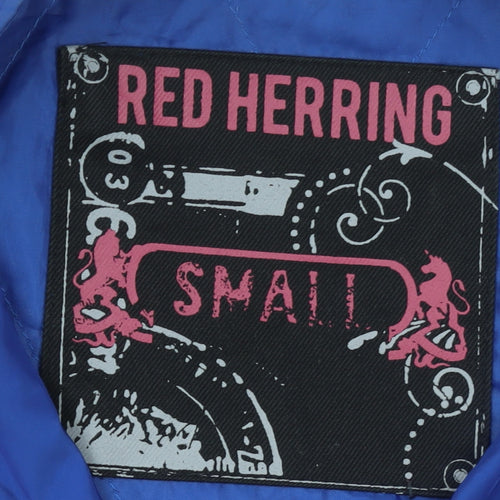 Red Herring Women's Blue Small Bomber Jacket