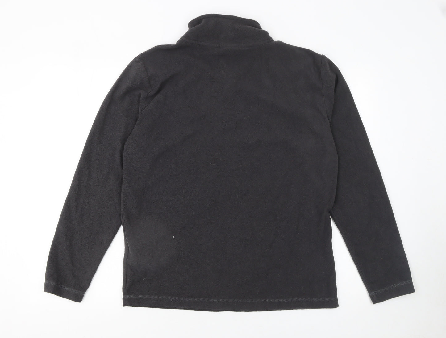 Gelert Men’s Black Fleece 1/4 Zip Pullover Sweatshirt Size L