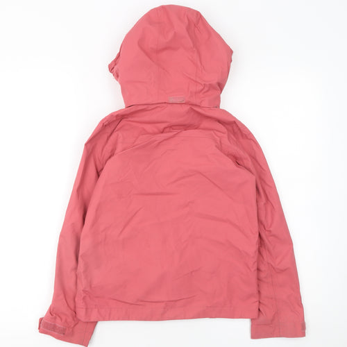 Karrimor Girls Pink Hooded Waterproof Parka Coat 7-8 Years