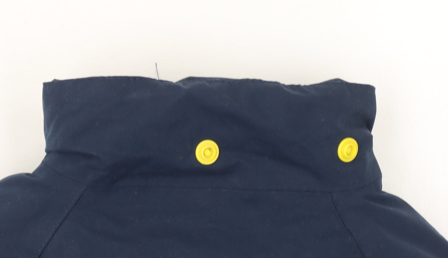 Trespass Boys Blue Waterproof Windproof Parka Jacket 7-8 Years