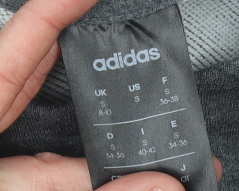 Adidas Womens Grey Climalite Sweatshirt S B10 Pullover Long Sleeve