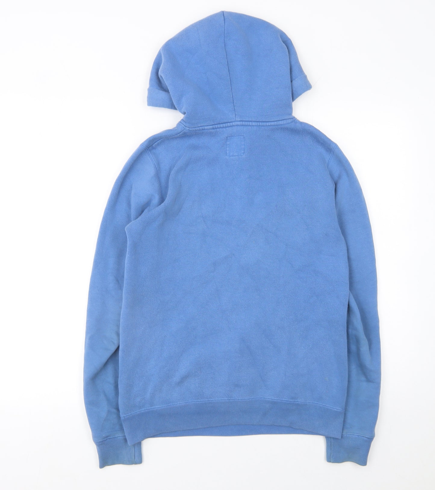 Jack Wills Women Blue UK 6 Pullover Hoodie with Logo Print