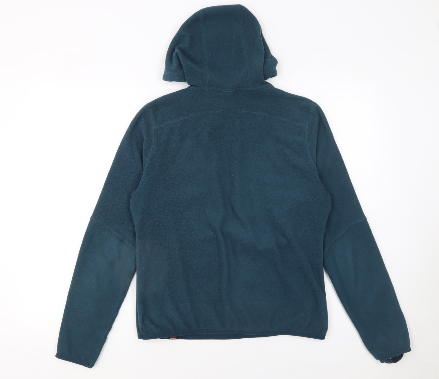The North Face Womens Blue Pullover Hoodie Fleece M Relaxed Fit