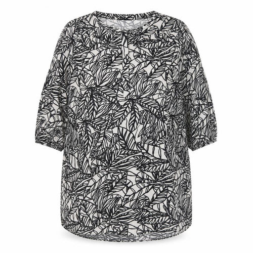 Et Vous Women’s Black White Floral Shift Dress Size 10