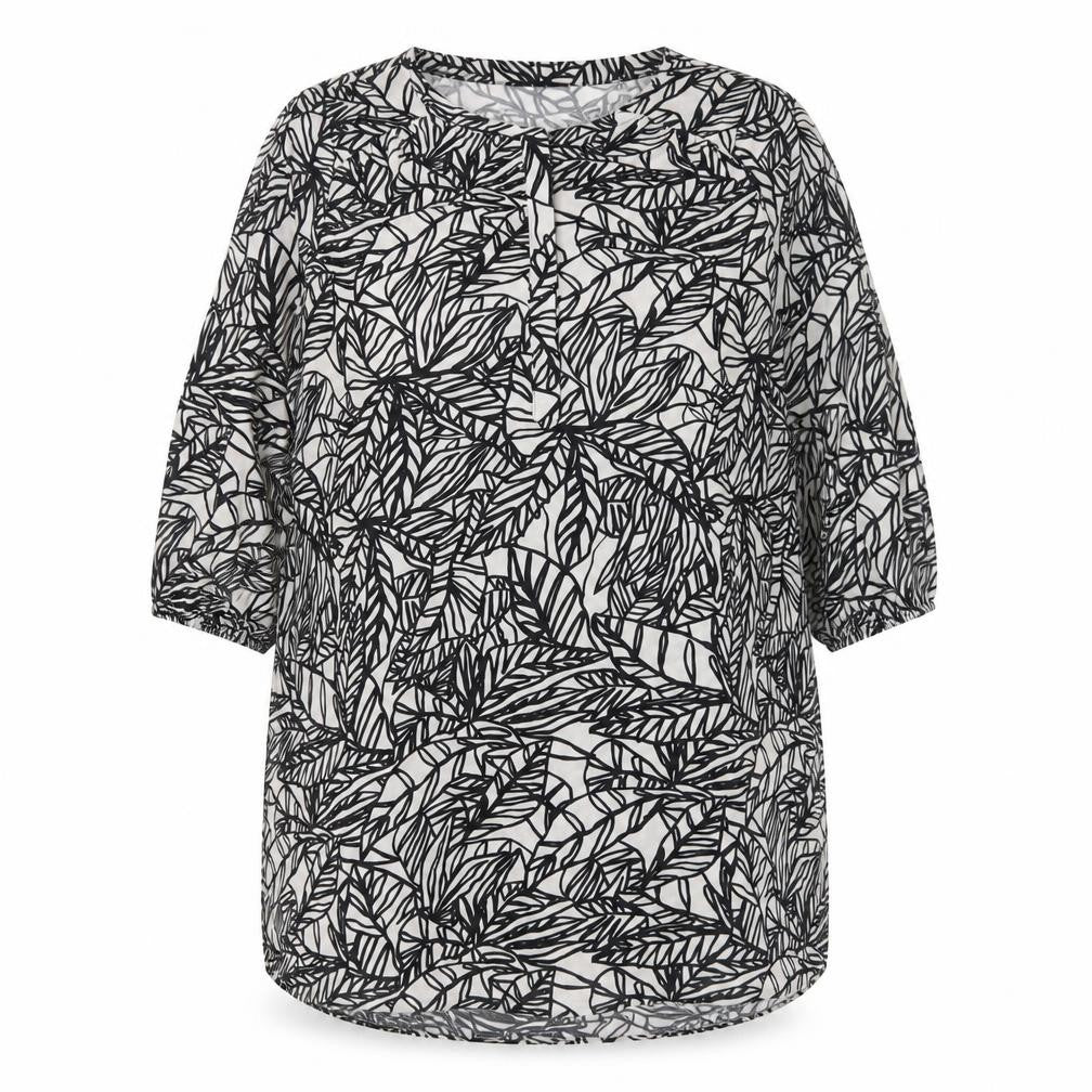 Et Vous Women’s Black White Floral Shift Dress Size 10