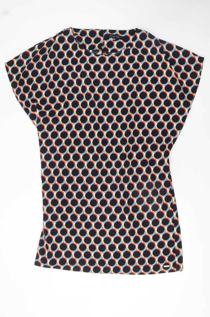 Vila Joy Women’s Multicoloured Geometric Shift Dress 2XL