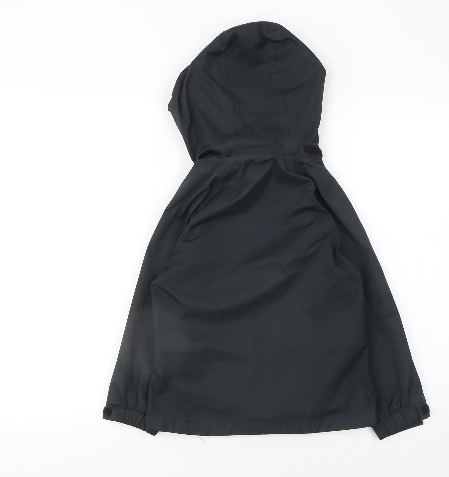 Hi Gear Boys Black Waterproof Hooded Rain Coat Jacket 5-6 Years