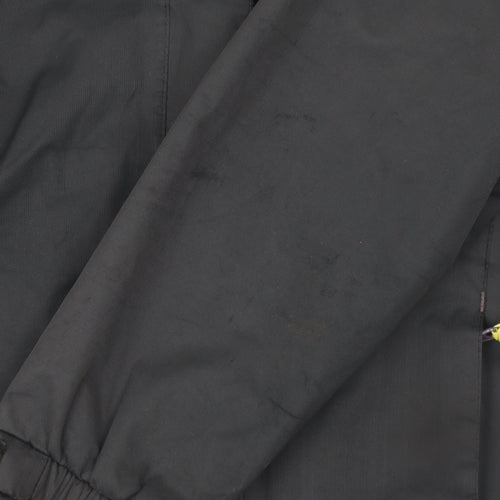 Hi Gear Boys Black Waterproof Hooded Rain Coat Jacket 5-6 Years