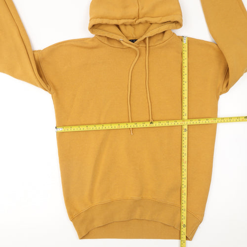 Very Women’s Mustard Yellow Hoodie UK 6 Pullover Cotton Blend Casual