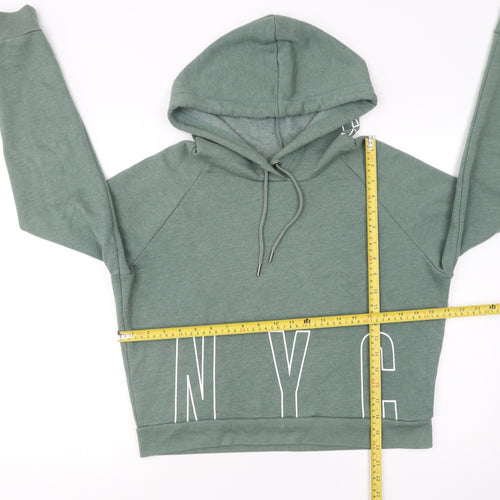 Aeropostale Women’s Green NYC Pullover Hoodie Size S