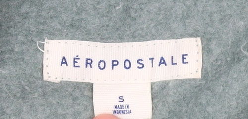 Aeropostale Women’s Green NYC Pullover Hoodie Size S