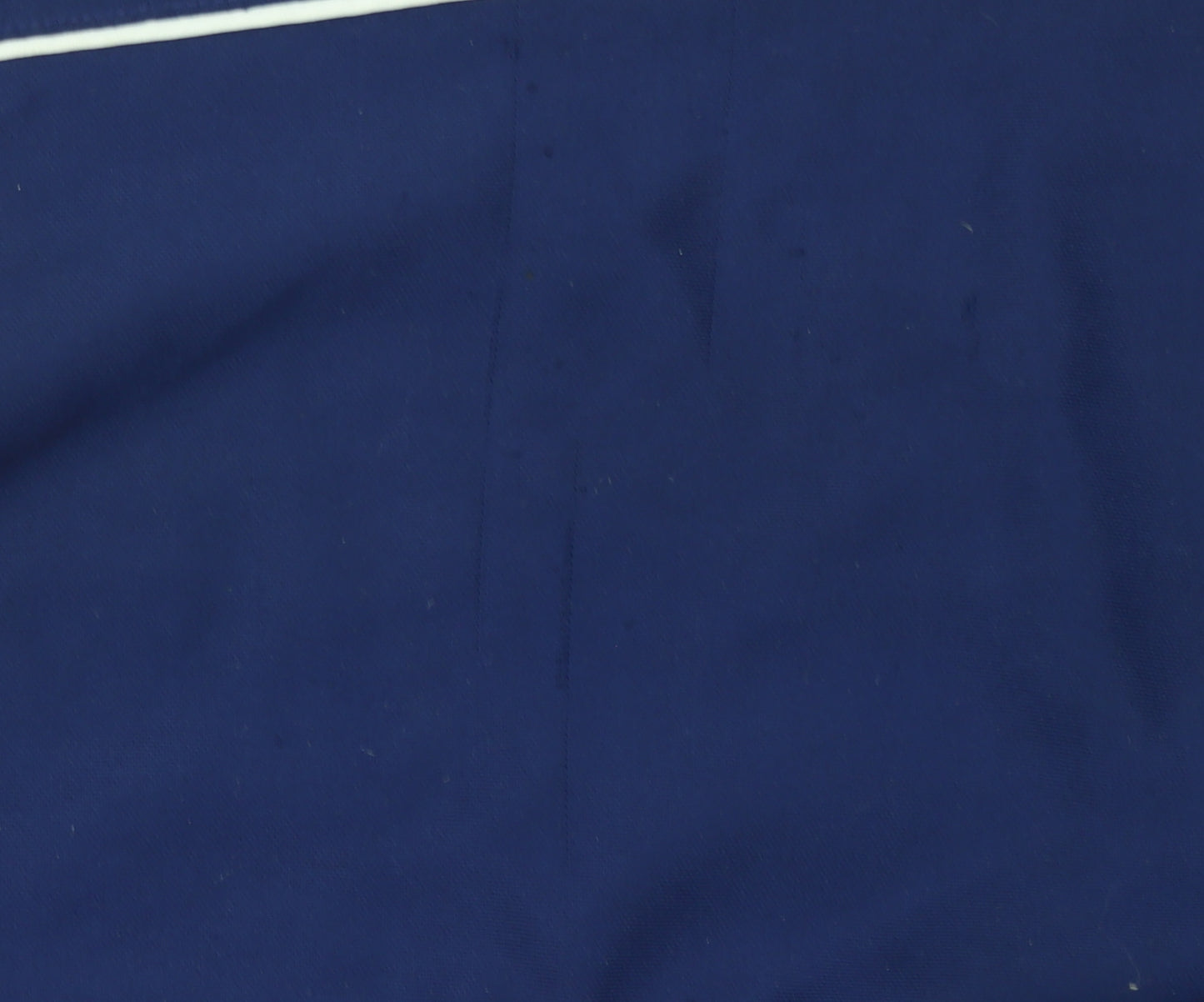 Adidas Men's Blue Jogger Trousers Size M Tapered Fit Zip Ankles